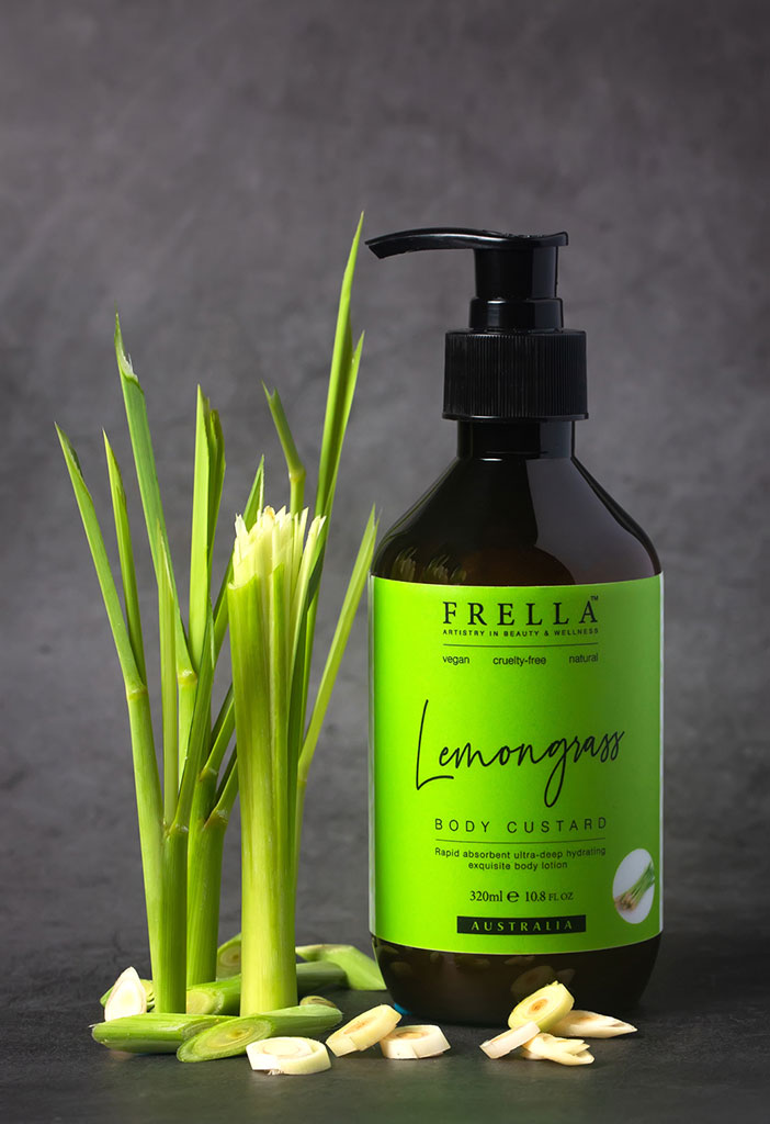 Frella Natural Lemongrass Body Custard 320ml